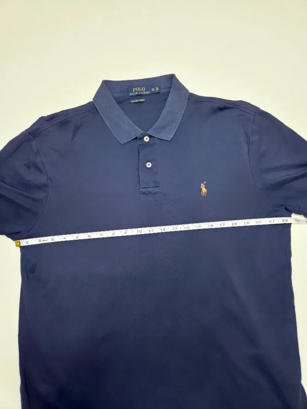 Polo Ralph Lauren Men's Pima Soft Touch Polo Shirt Navy Size XL
